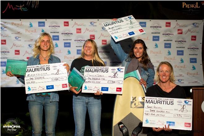 Winners celebrate - HydroFoil Pro Tour Mauritius © Toby Bromwich